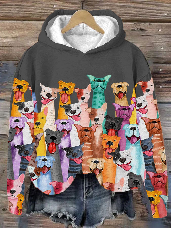 Sweatshirt À Imprimé Animal pour Femme | Idéal pour Les Activités Quotidiennes