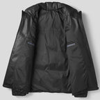 Blouson Matelassé à Manches Longues avec Col Montant pour Hommes | Idéal pour l’Hiver