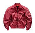 Blouson aviateur avec finitions côtelées pour adultes | Idéal pour la mi-saison