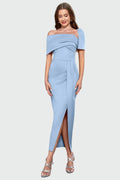 Robe Midi Asymétrique à Une Épaule pour Femme | Idéale pour les Sorties et Événements Spéciaux