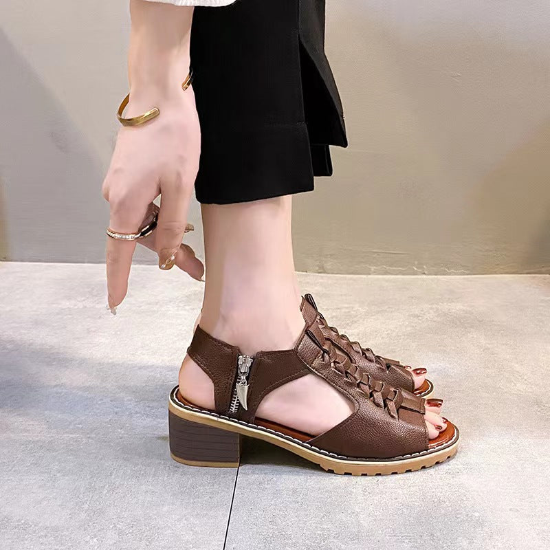 Sandales À Talon Avec Soutien Du Pied Pour Femmes | Idéal Pour L’été