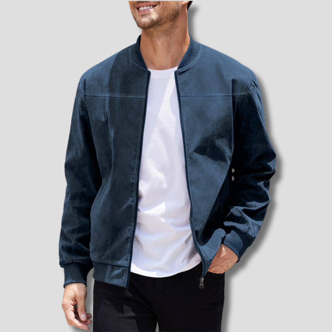 Veste Bomber Avec Poches Latérales Pour Homme | Idéal Pour La Mi-Saison