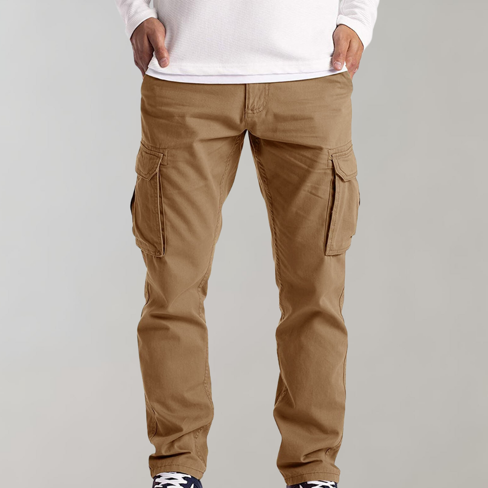 Pantalon Cargo avec Poches Multiples pour Homme | Idéal pour les Activités Extérieures et le Quotidien