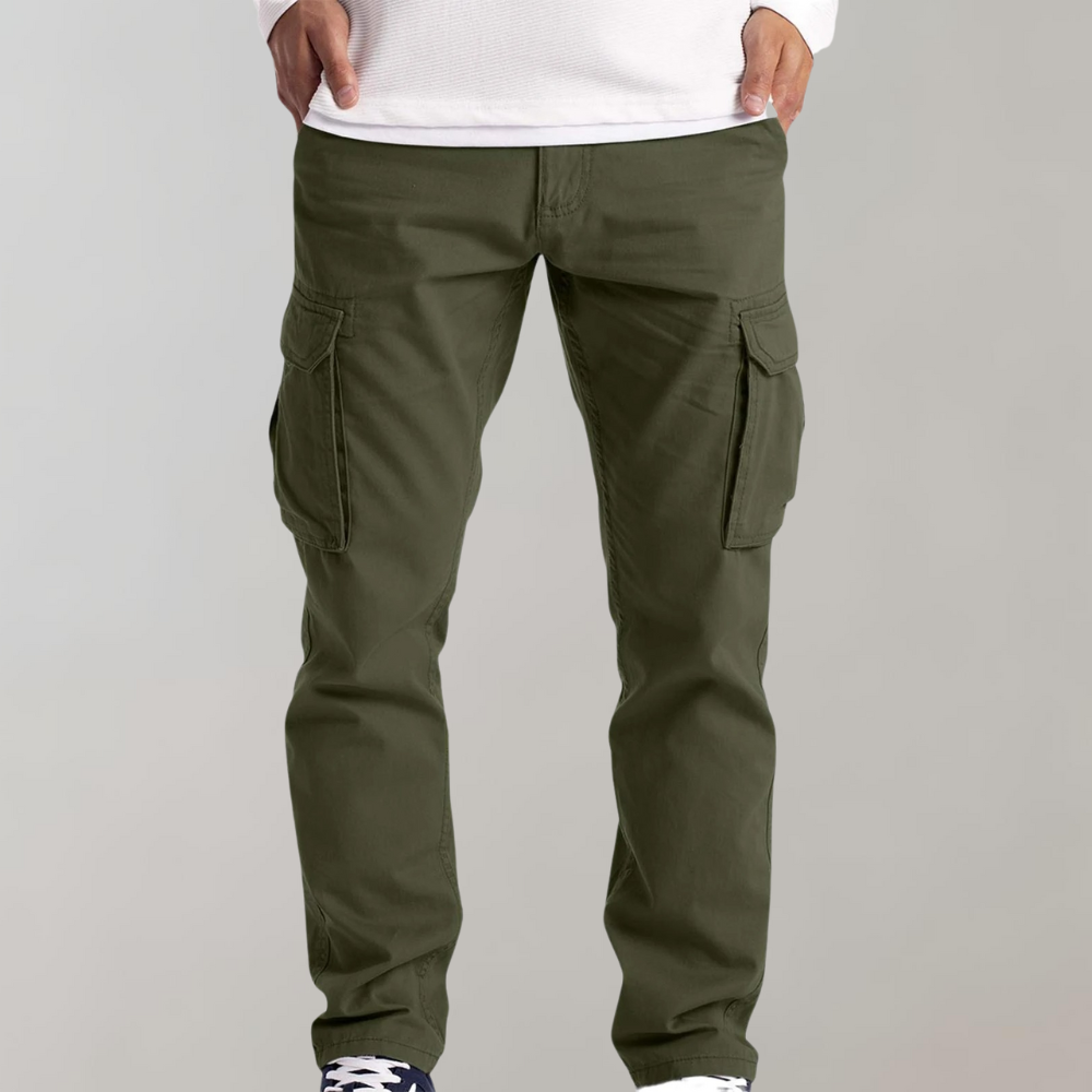 Pantalon Cargo avec Poches Multiples pour Homme | Idéal pour les Activités Extérieures et le Quotidien