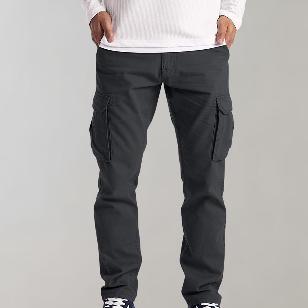 Pantalon Cargo avec Poches Multiples pour Homme | Idéal pour Les Activités De Plein Air