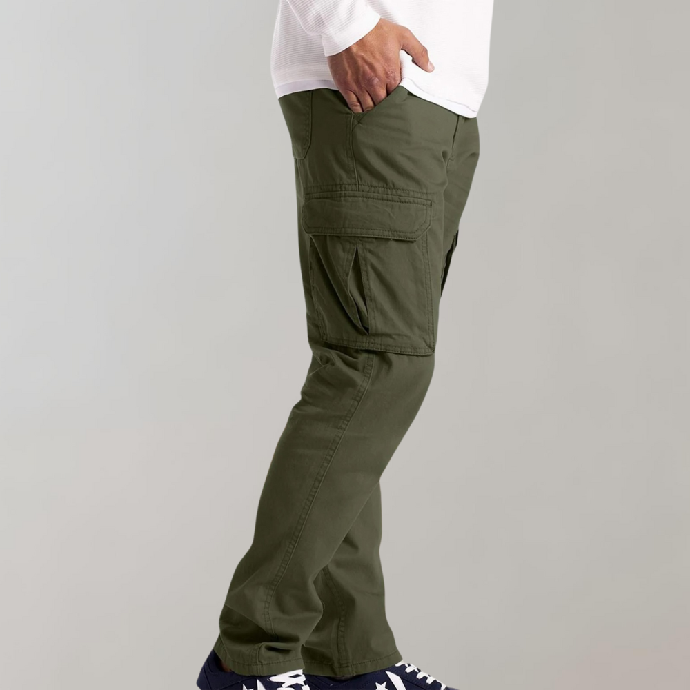 Pantalon Cargo avec Poches Multiples pour Homme | Idéal pour les Activités Extérieures et le Quotidien