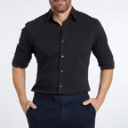Chemise Slim Fit À Manches Longues Pour Homme | Idéal Pour Usage Quotidien