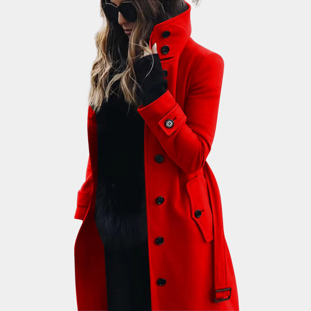 Trench Long avec Ceinture pour Femme | Idéal pour l’Hiver