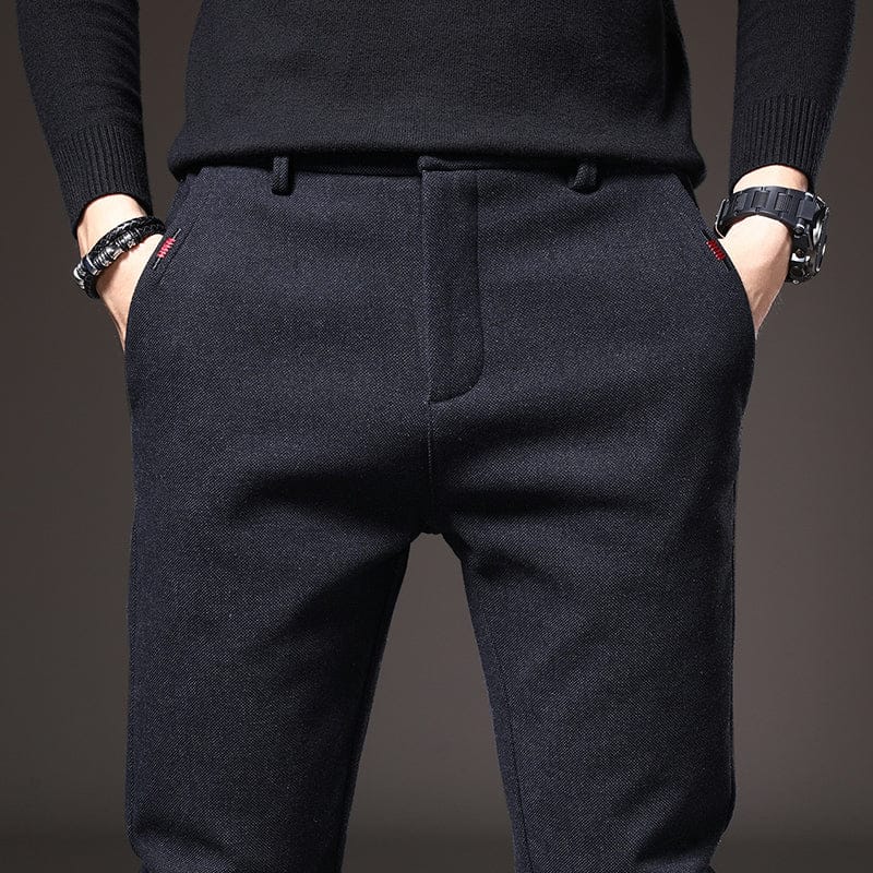 Pantalon Slim à Coupe Ajustée avec Poches pour Homme | Idéal pour un Usage Quotidien