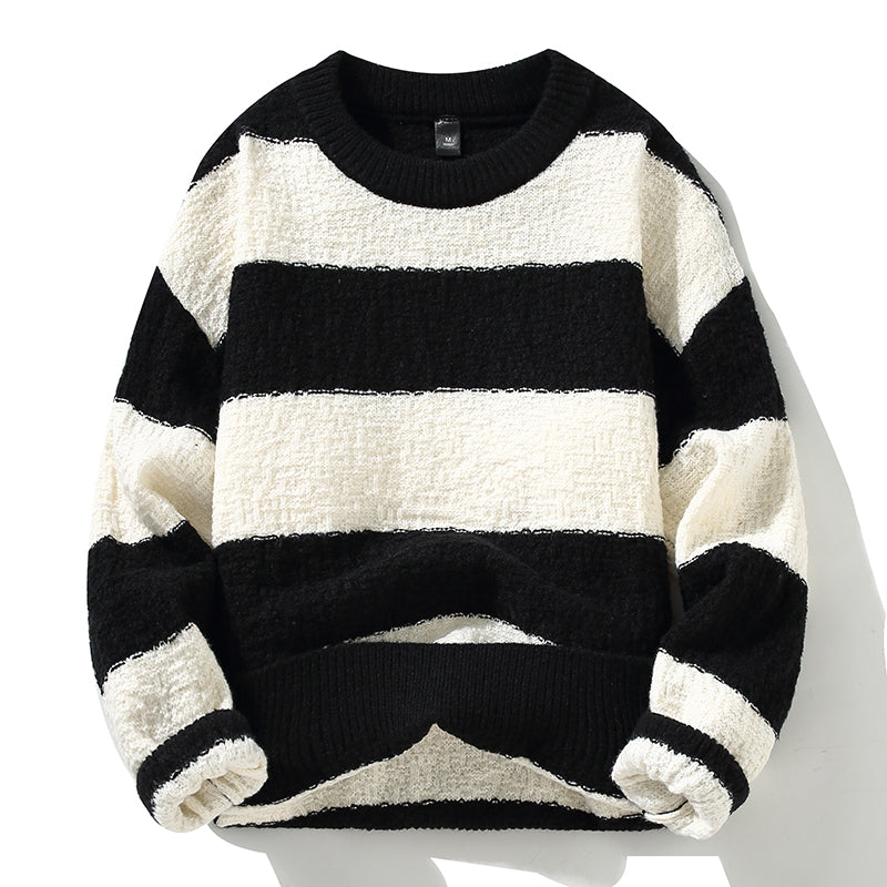 Pull Avec Motif Rayé Horizontal Pour Adultes | Idéal Pour Un Usage Quotidien