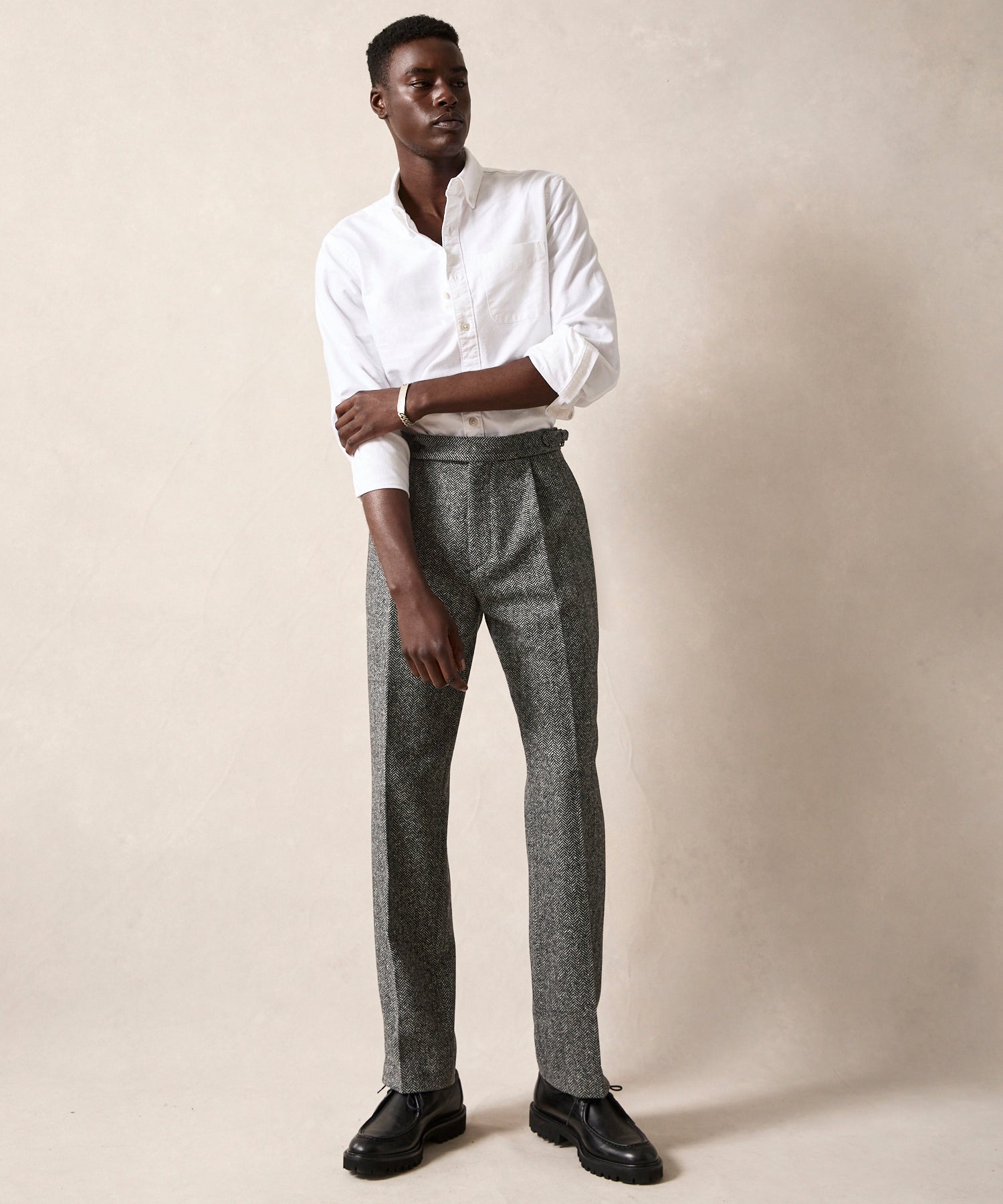 Pantalon De Costume avec Coupe Droite Et Ajusteurs Latéraux pour Homme | Idéal pour Les Occasions Formelles