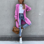 Gilet Long avec Coupe Décontractée pour Femmes | Idéal pour l'Hiver