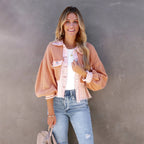 Veste Courte pour Femme Avec Coupe Droite | Idéal pour Saison Froide