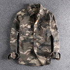 Chemise Slim Fit À Motif Camouflage Pour Homme | Idéal Pour Tenues Décontractées
