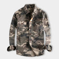 Chemise Slim Fit À Motif Camouflage Pour Homme | Idéal Pour Tenues Décontractées