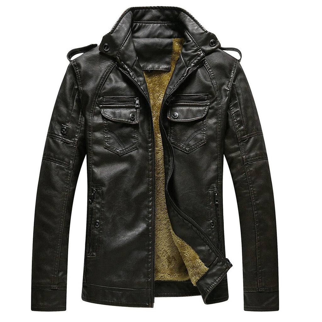 Veste avec Épaules Larges Et Intérieur Matelassé pour Homme | Idéale pour Automne et Hiver