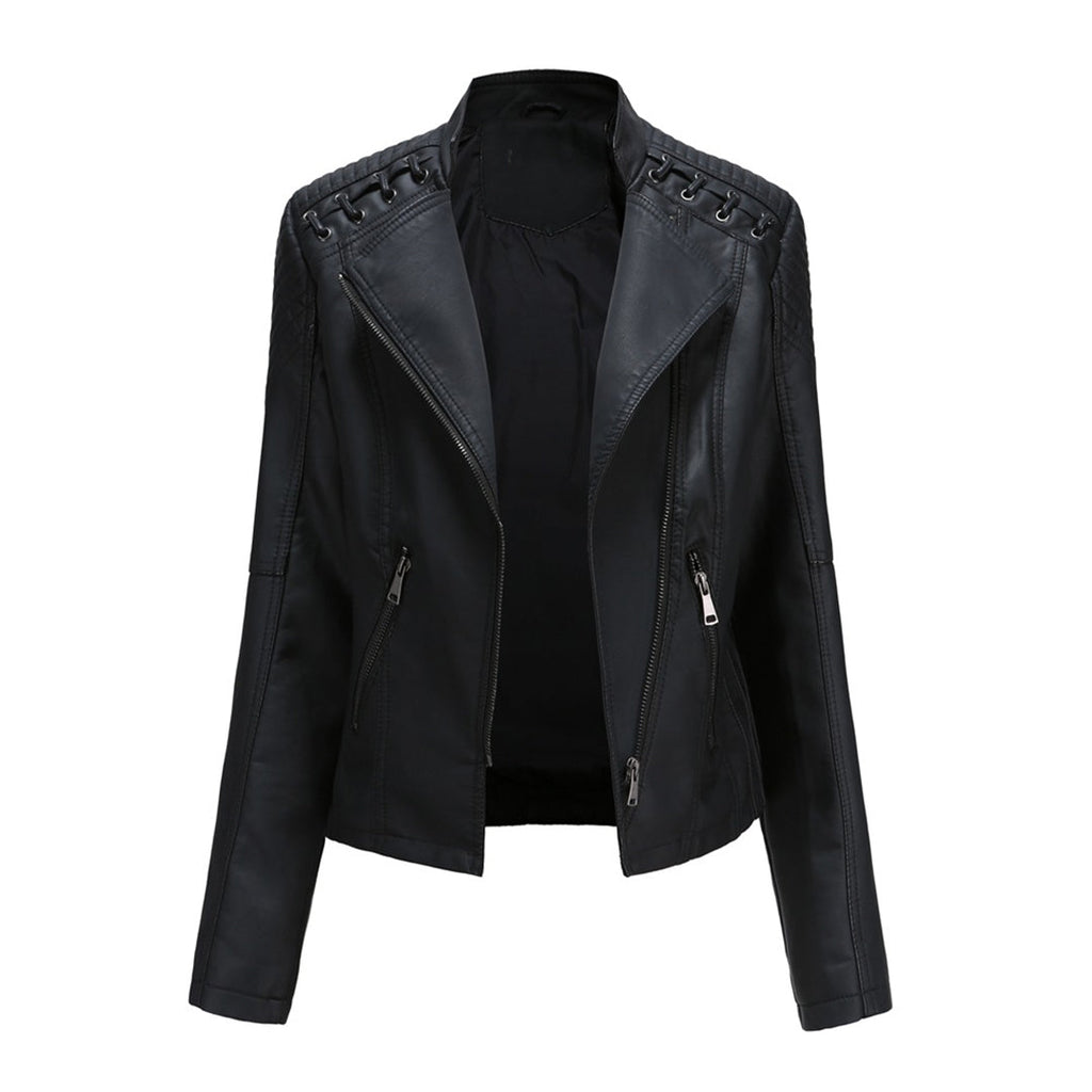 Veste Zippée avec Col Montant pour Femme | Idéale pour la Mi-Saison