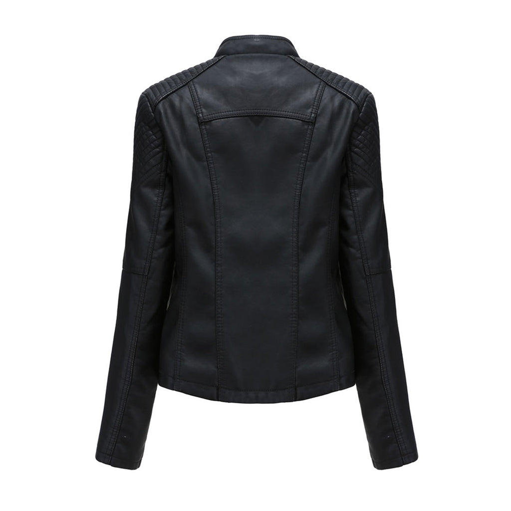 Veste Zippée avec Col Montant pour Femme | Idéale pour la Mi-Saison