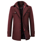 Veste Ajustée avec Fermeture Zippée pour Hommes | Idéale pour l’Hiver