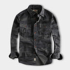 Chemise Slim Fit À Motif Camouflage Pour Homme | Idéal Pour Tenues Décontractées