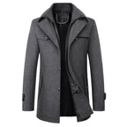 Veste Ajustée avec Fermeture Zippée pour Hommes | Idéale pour l’Hiver