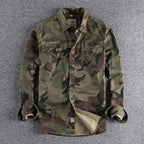 Chemise Slim Fit À Motif Camouflage Pour Homme | Idéal Pour Tenues Décontractées