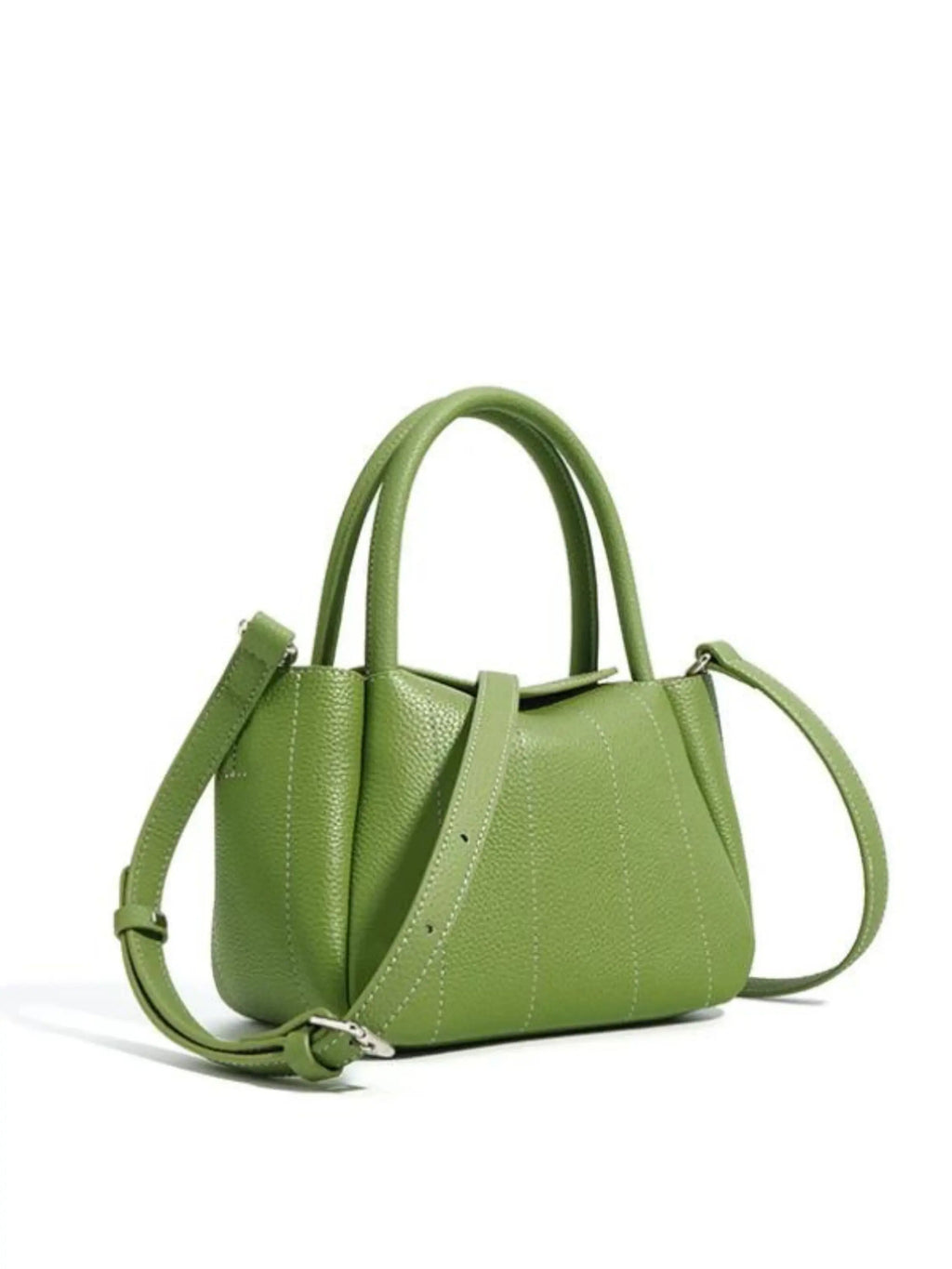 Sac Cabas Vert Avec Poignées Ergonomiques Pour Femmes | Idéal Pour Usage Quotidien Et Sorties