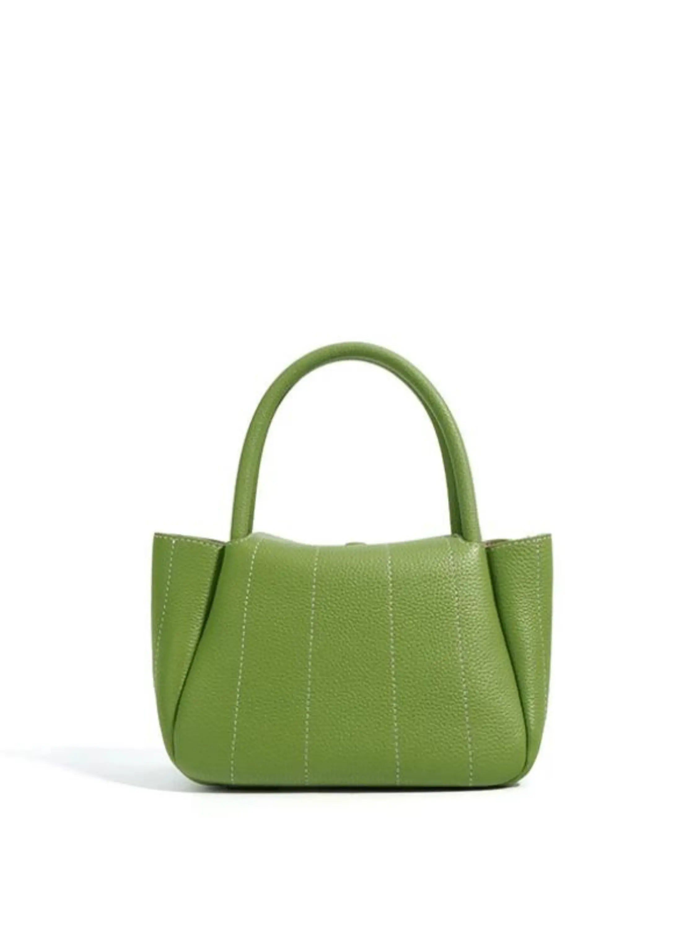 Sac Cabas Vert Avec Poignées Ergonomiques Pour Femmes | Idéal Pour Usage Quotidien Et Sorties