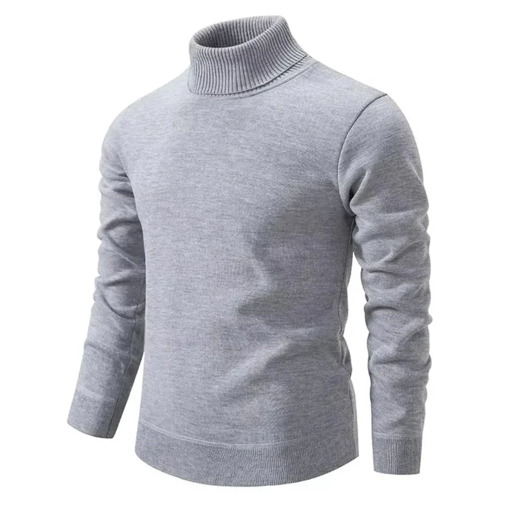 Pull à Col Roulé en Maille Ajustée pour Homme | Idéal pour un Usage Quotidien