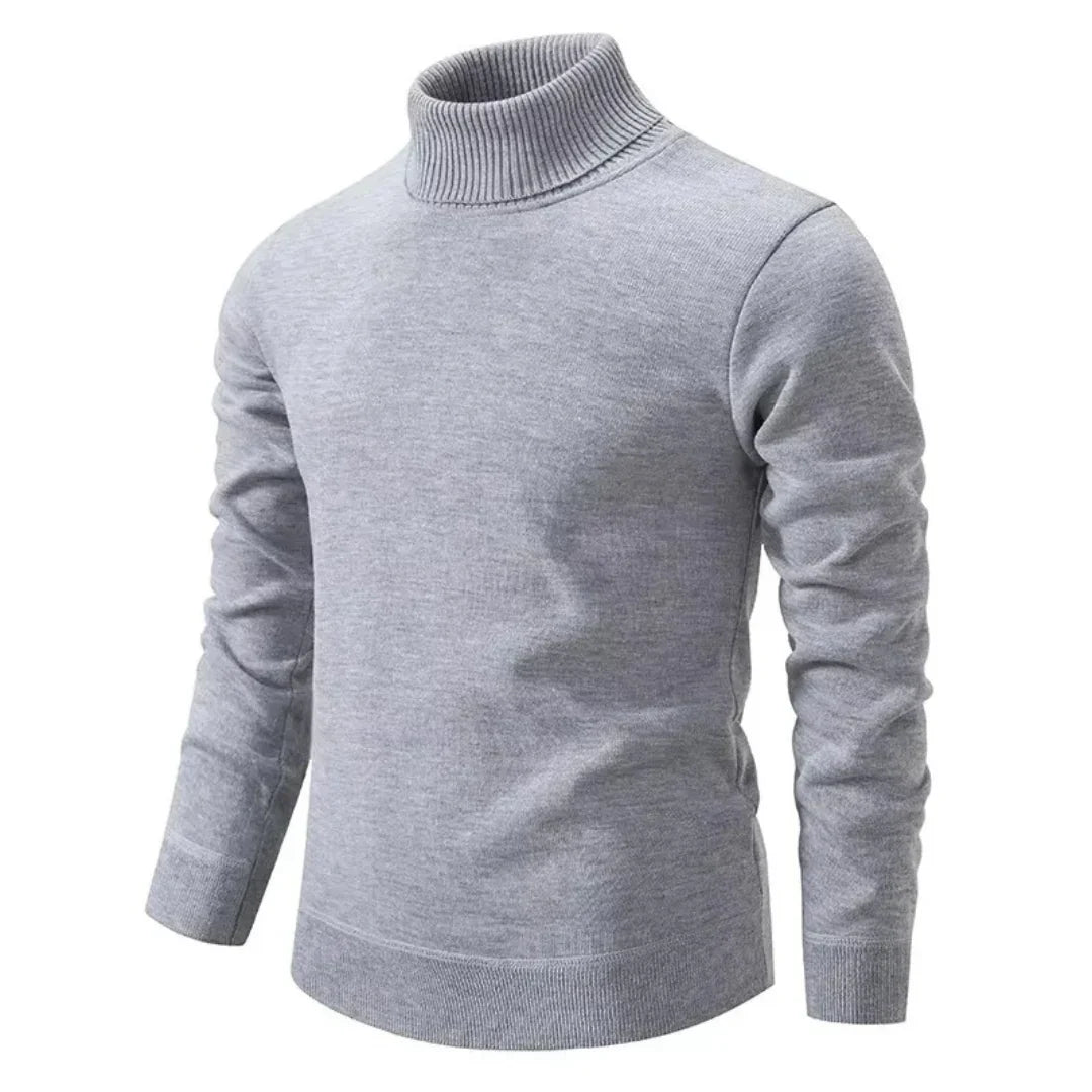 Pull à Col Roulé en Maille Ajustée pour Homme | Idéal pour un Usage Quotidien