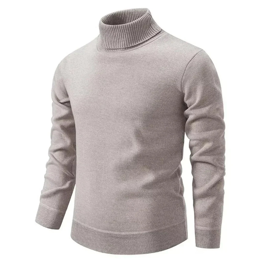 Pull à Col Roulé en Maille Ajustée pour Homme | Idéal pour un Usage Quotidien