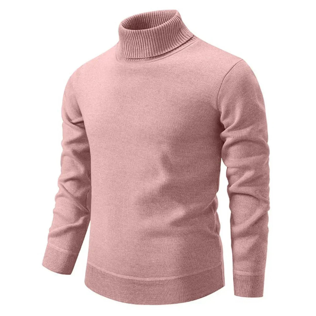 Pull à Col Roulé en Maille Ajustée pour Homme | Idéal pour un Usage Quotidien