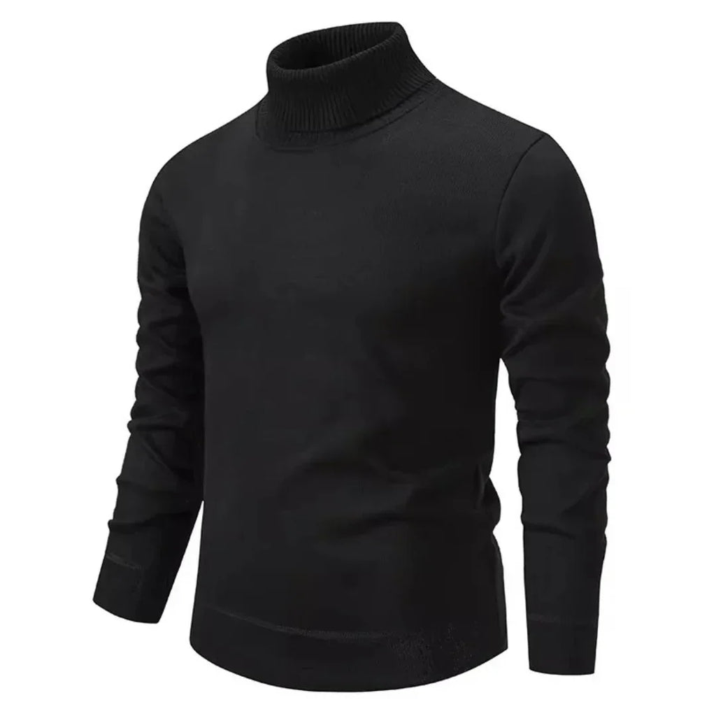 Pull à Col Roulé en Maille Ajustée pour Homme | Idéal pour un Usage Quotidien