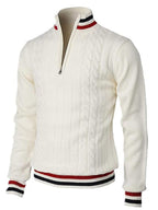 Pull À Fermeture Éclair Avec Col Montant Pour Homme | Idéal Pour La Saison Fraîche