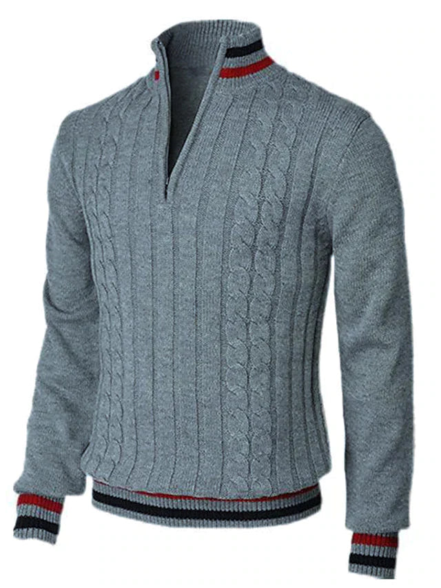 Pull Avec Fermeture Éclair Pour Hommes | Idéal Pour L’Hiver