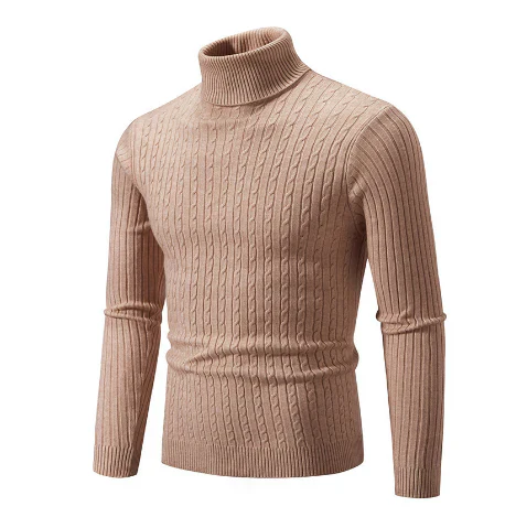 Pull Col Roulé pour Hommes | Idéal pour L’Hiver Et Les Occasions Décontractées