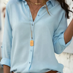 Blouse à Tissu Léger avec Coupe Classique pour Femmes | Idéale pour les Occasions Quotidiennes