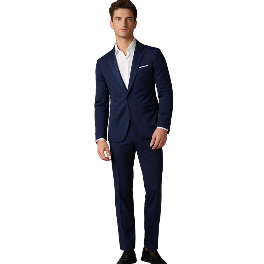 Costume Homme avec Blazer et Pantalon Droit | Idéal Pour Les Occasions Formelles