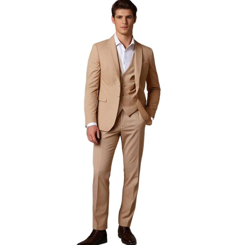 Costume Homme avec Blazer et Pantalon Droit | Idéal Pour Les Occasions Formelles