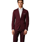 Costume Homme avec Blazer et Pantalon Droit | Idéal Pour Les Occasions Formelles