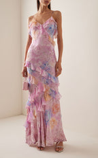 Robe Longue Sans Manches Avec Coupe Fluide Pour Femme | Idéale Pour Tenues Quotidiennes Et Événements
