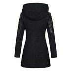 Manteau Long avec Capuche pour Femme | Idéal pour l’Hiver