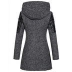 Manteau Long avec Capuche pour Femme | Idéal pour l’Hiver