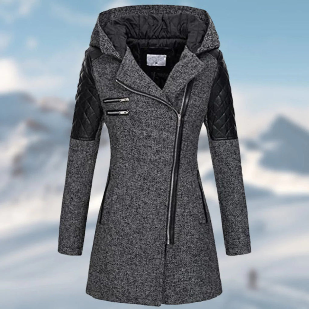 Manteau Long avec Capuche pour Femme | Idéal pour l’Hiver