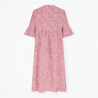 Robe Mi-Longue Avec Imprimé Floral Et Col En V Pour Femmes | Idéale Pour Les Journées D’été