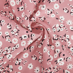Robe Mi-Longue Avec Imprimé Floral Et Col En V Pour Femmes | Idéale Pour Les Journées D’été
