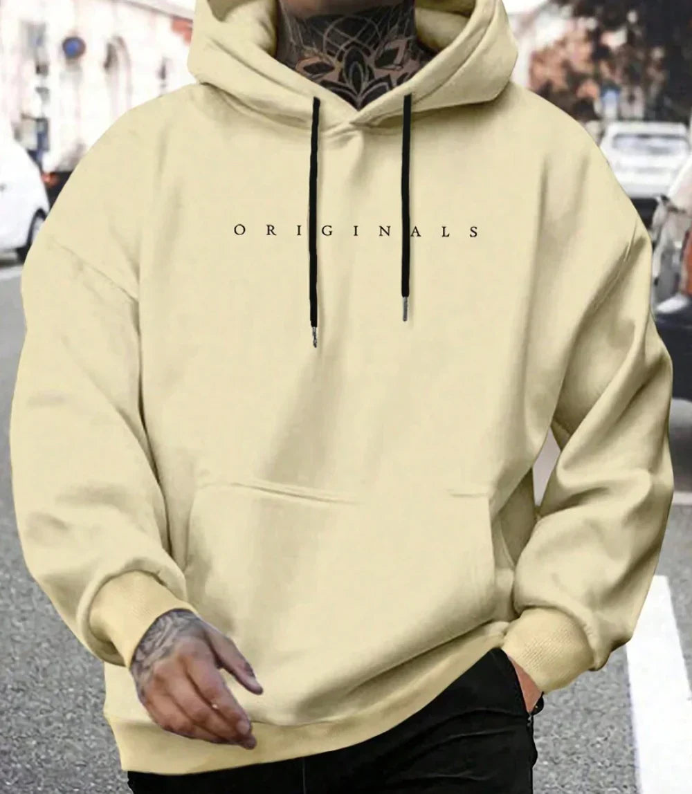 Sweat à Capuche avec Coupe Ample pour Homme | Idéal pour Loisirs et Détente