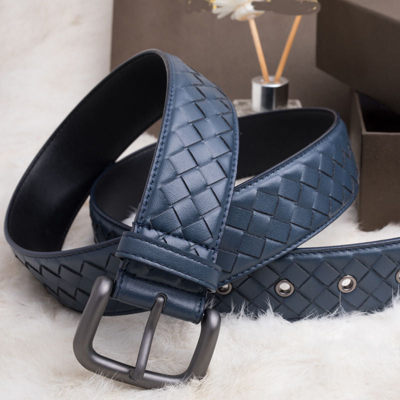 Ceinture Tressée Pour Hommes Avec Boucle | Usage Quotidien Et Formelle