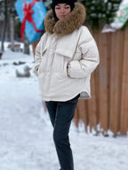 Manteau Long avec Col Large pour Femme | Idéal pour les Journées Froides
