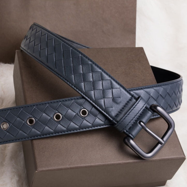 Ceinture Tressée Pour Hommes Avec Boucle | Usage Quotidien Et Formelle